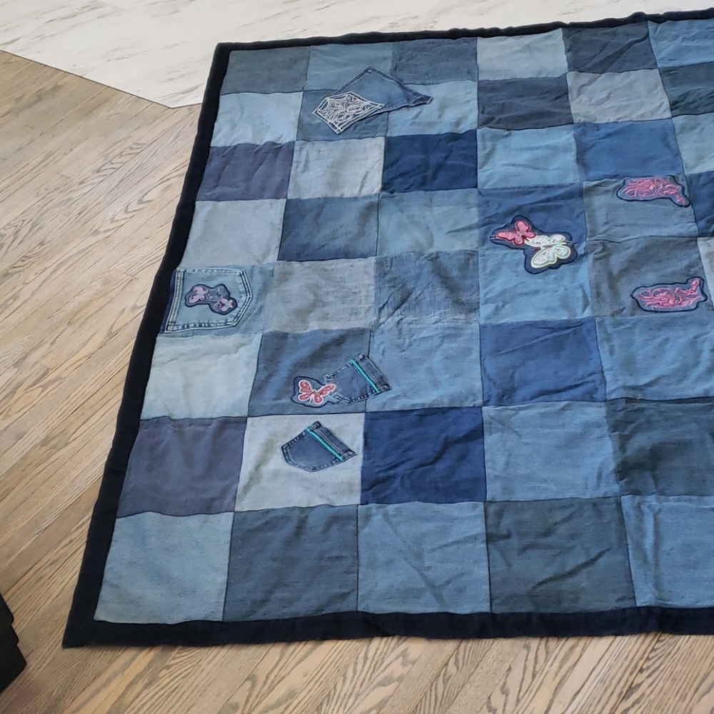 JEANS BLANKET